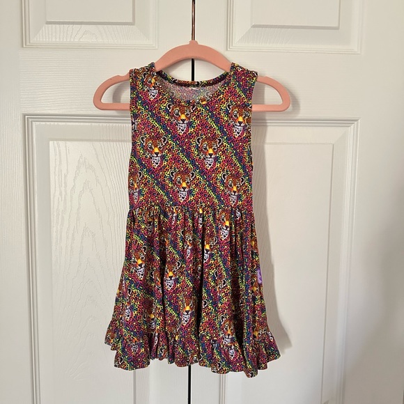EUC Posh Peanut Lisa Frank Hunter Twirl Dress - Picture 1 of 2